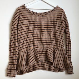 Free people stripped top